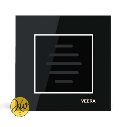 زنگ ( دینگ دانگ ) ویرا مدل امگا مشکی سفید مشکی - ویرا الکتریک براق ایرانی باکیفیت لاکچری