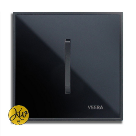 کلید و پریز ویرا مدل شهاب مشکی با زه مشکی - ویرا الکتریک