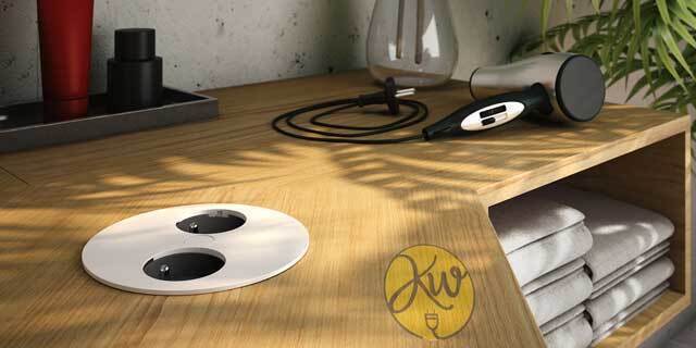  پریز کابینتی توکار باخمن BACHMANN آلمان مدل TWIST توئیست کیفیت و طراحی عالی ، لاکچری ، ساخت آلمان ، استیل 