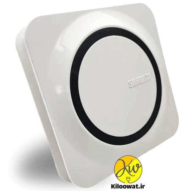 هواکش رینگی لوتوس سفید رینگ مشکی - سارگاتی زیبا باکیفیت کم صدا