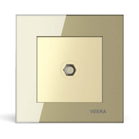 فیش آنتن ماهواره ویرا مدل کریستال بژ اقتصادی ایرانی با کیفیت