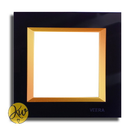کادر تک خانه ویرا مدل ویرا پرو مشکی با زه طلایی اسپرت
