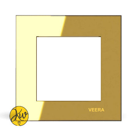 کادر تک خانه ویرا مدل امگا طلایی طلایی سفید - ویرا الکتریک آیننه ای لاکچری شیک ایرانی قیمت مناسب