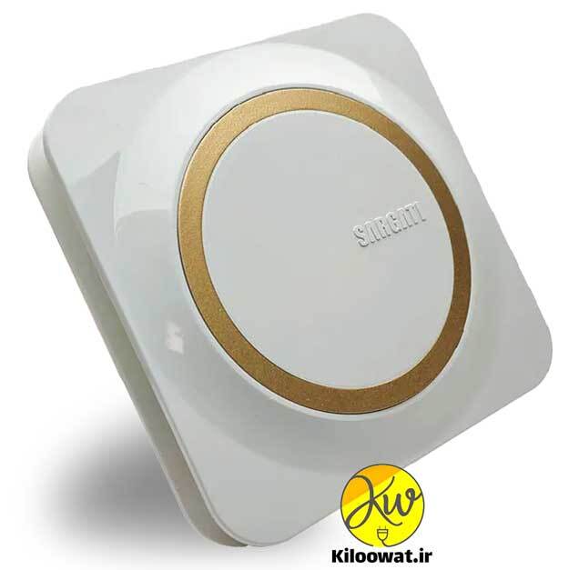 هواکش رینگی لوتوس سفید رینگ طلایی - سارگاتی عالی جدید