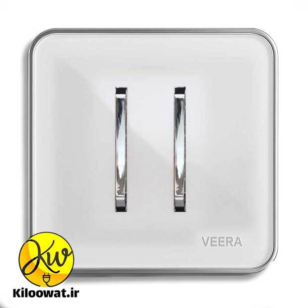 2 پل سفید استیل مدل شهاب آرک دکمه باریک بدنه زیبا و شیک