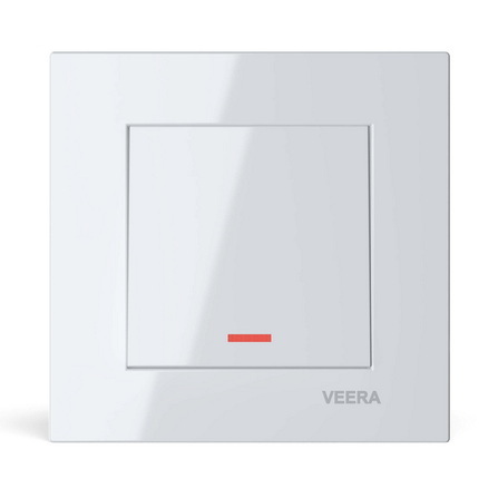 کلید پریز سفید ارزان و اقتصادی ویرا مدل ساده با کیفیت مناسب و ساخت ایران از بهترین برند کلید و پریز ایرانی