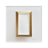 کلید ویراپرو سفید طلایی اسپرت