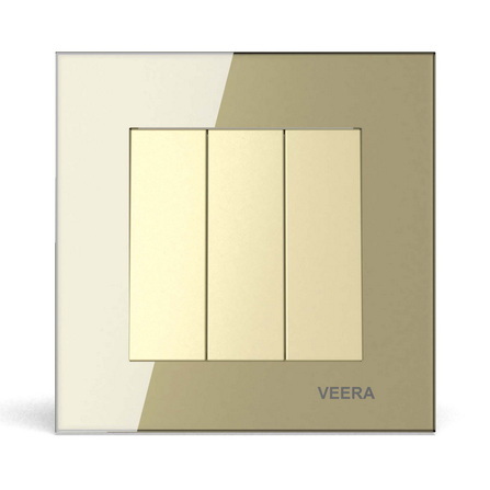 کلید سه پل ویرا مدل کریستال بژ ایرانی زیبا پرفروش با کیفیت