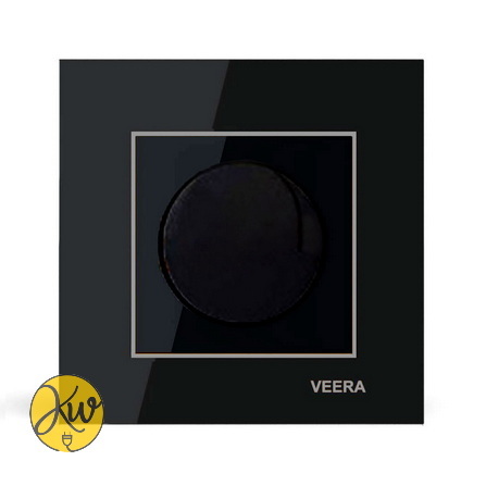 کلید دیمر ویرا مدل امگا مشکی نقره ای مشکی - ویرا الکتریک قیمت مناسب براق ایرانی لاکچری
