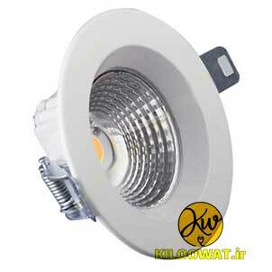 چراغ هالوژن توکار 50 وات دایره SNC توکار کیفیت بالا طول عمر بالا دایره