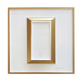 کلید ویراپرو سفید طلایی کلاسیک