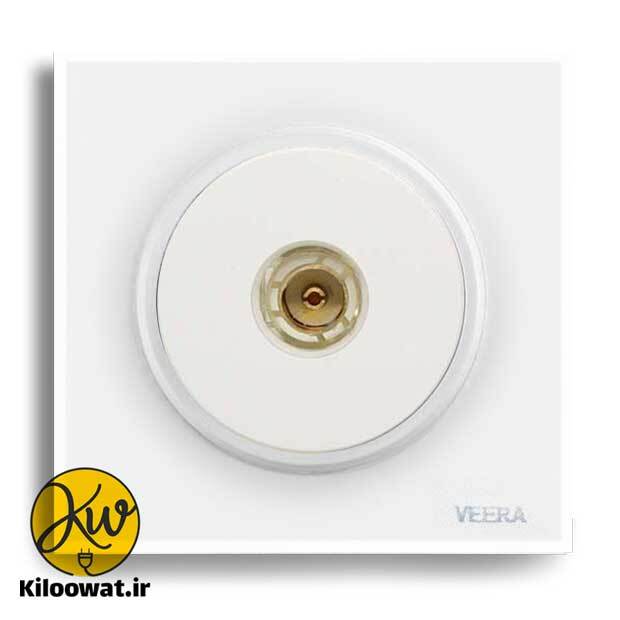 ویرا مدل آلفا گلس سفید لاکچری دایره زیبا براق ویرا الکتریک لوکس زیبا ایرانی