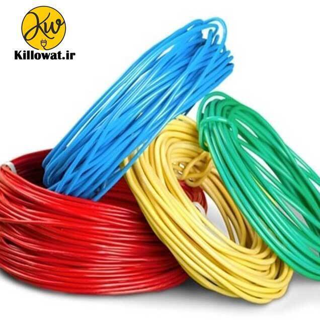  سیم برق افشان 2.5 * 1 لینکو - البرز الکتریک نور باکیفیت ارزان ایرانی مسی 