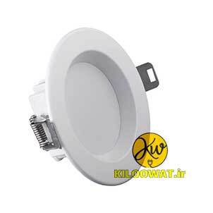 چراغ هالوژن توکار 30 وات SN درایور دار - تولید نور نچرال آفتابی مهتابی 