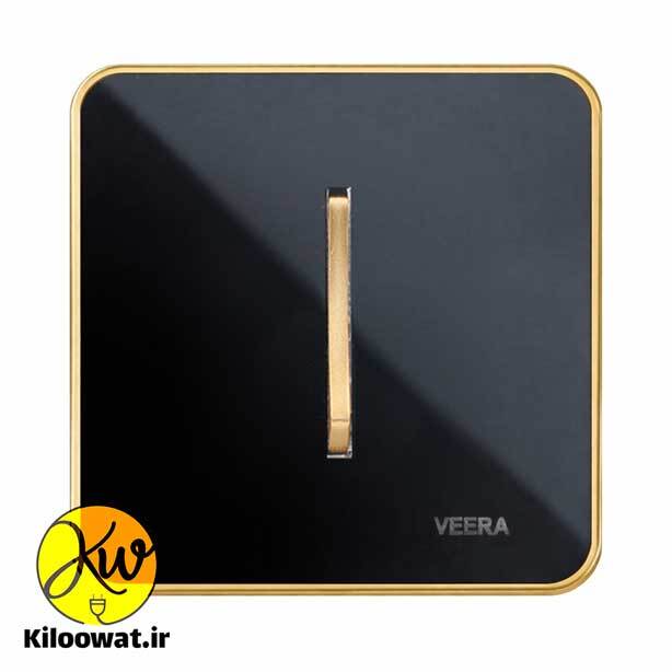 تک پل مشکی طلایی مدل شهاب آرک دکمه باریک لاکچری و جدید قاب گلس و براق بدنه زیبا و شیک