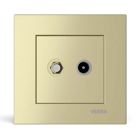 فیش آنتن مرکزی ویرا مدل ویرا بژ - ویرا الکتریک ارزان اقتصادی باکیفیت ایرانی