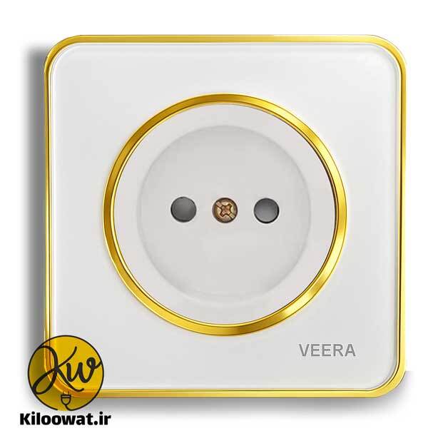 ویرا مدل آلفا گلس سفید طلایی لاکچری دایره زیبا براق آرک شهاب کرو