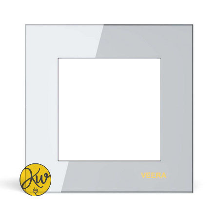 کادر تک خانه ویرا مدل امگا سفید طلایی سفید