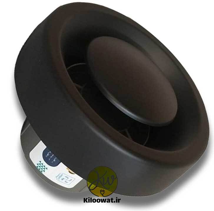 هواکش گرد ایرسافت مشکی دایره سایلنت عالی مرغوب گارانتی زیبا جدید 