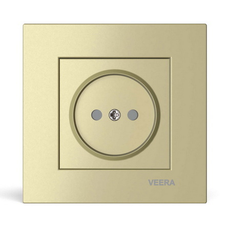 پریز ساده ویرا مدل ویرا بژ - ویرا الکتریک ارزان اقتصادی باکیفیت ایرانی