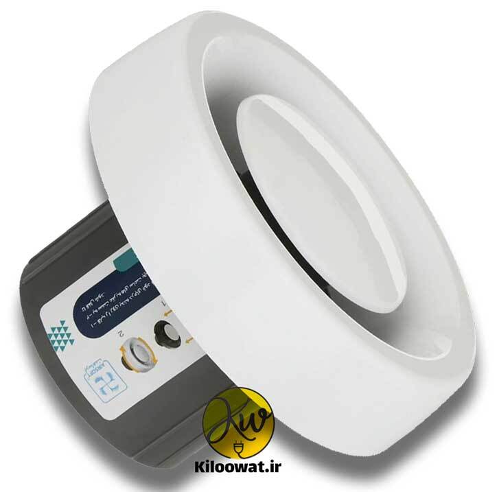 هواکش گرد ایرسافت سفید دایره بی صدا