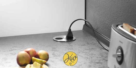  پریز کابینتی توکار باخمن BACHMANN آلمان مدل TWIST توئیست کیفیت عالی ، لاکچری ، ساخت آلمان ، استیل 